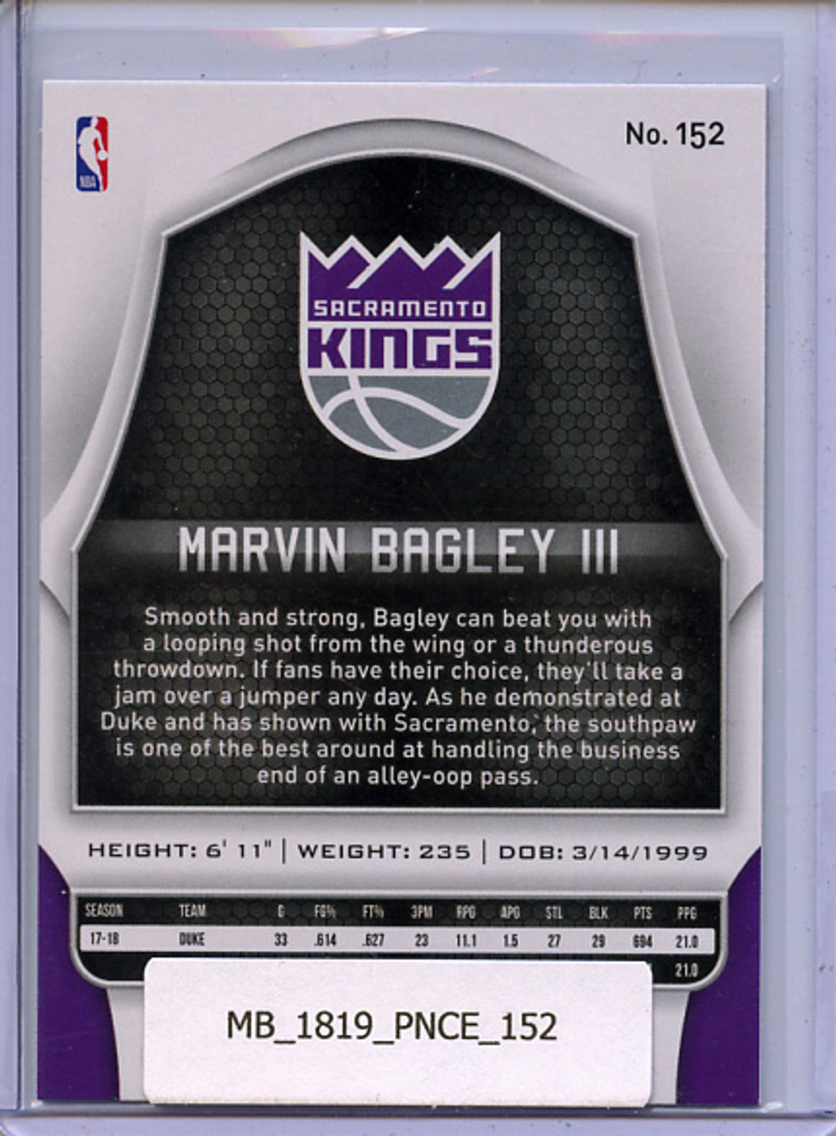 Marvin Bagley III 2018-19 Certified #152