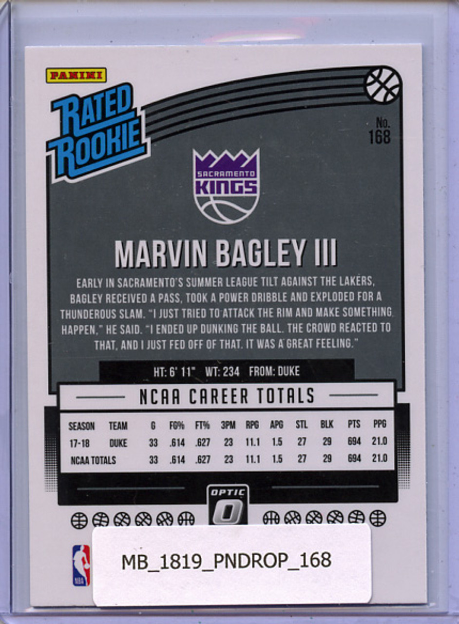 Marvin Bagley III 2018-19 Donruss Optic #168
