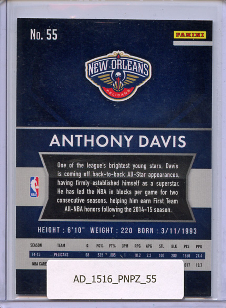 Anthony Davis 2015-16 Prizm #55