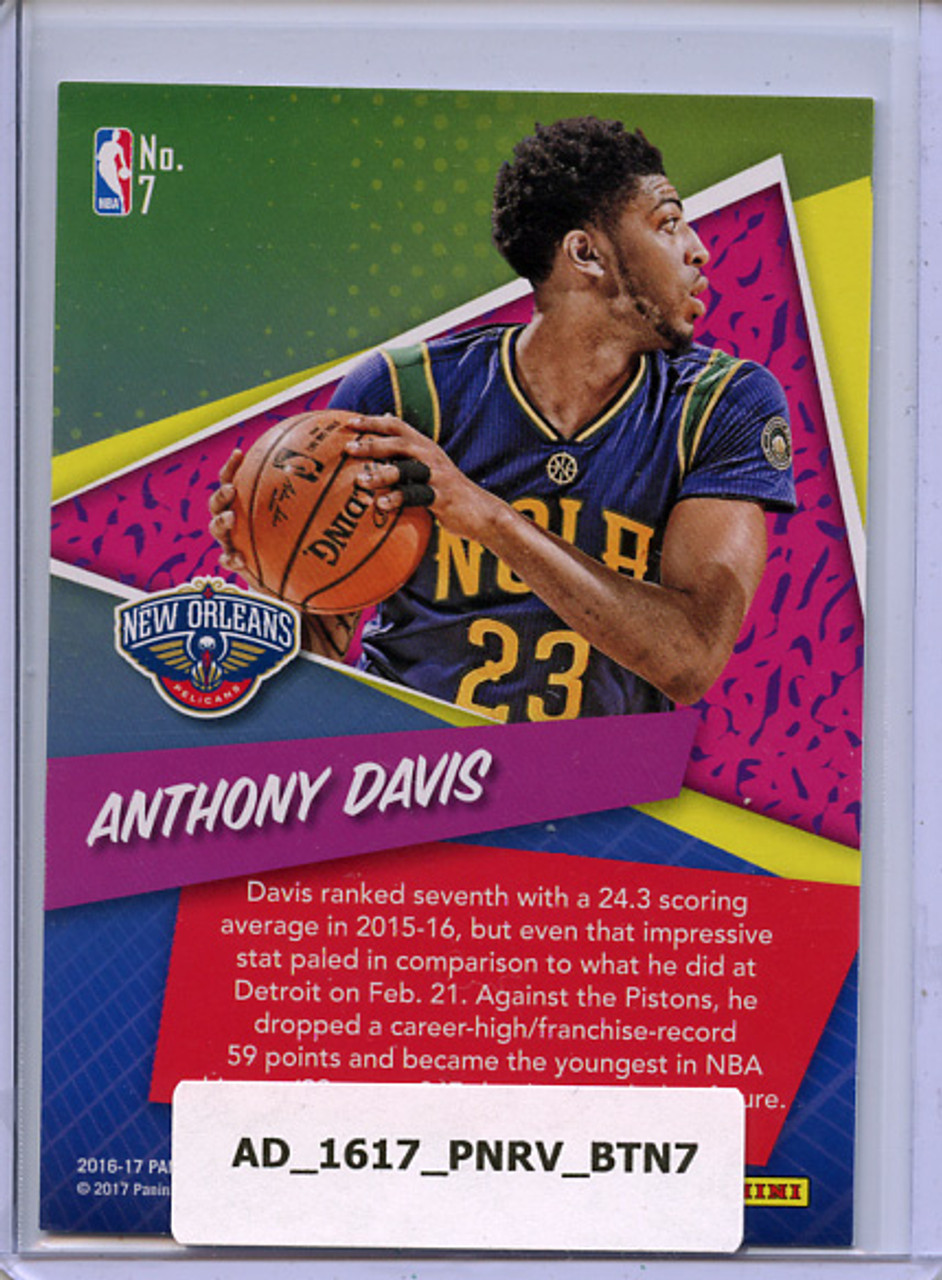 Anthony Davis 2016-17 Revolution, By the Numbers #7