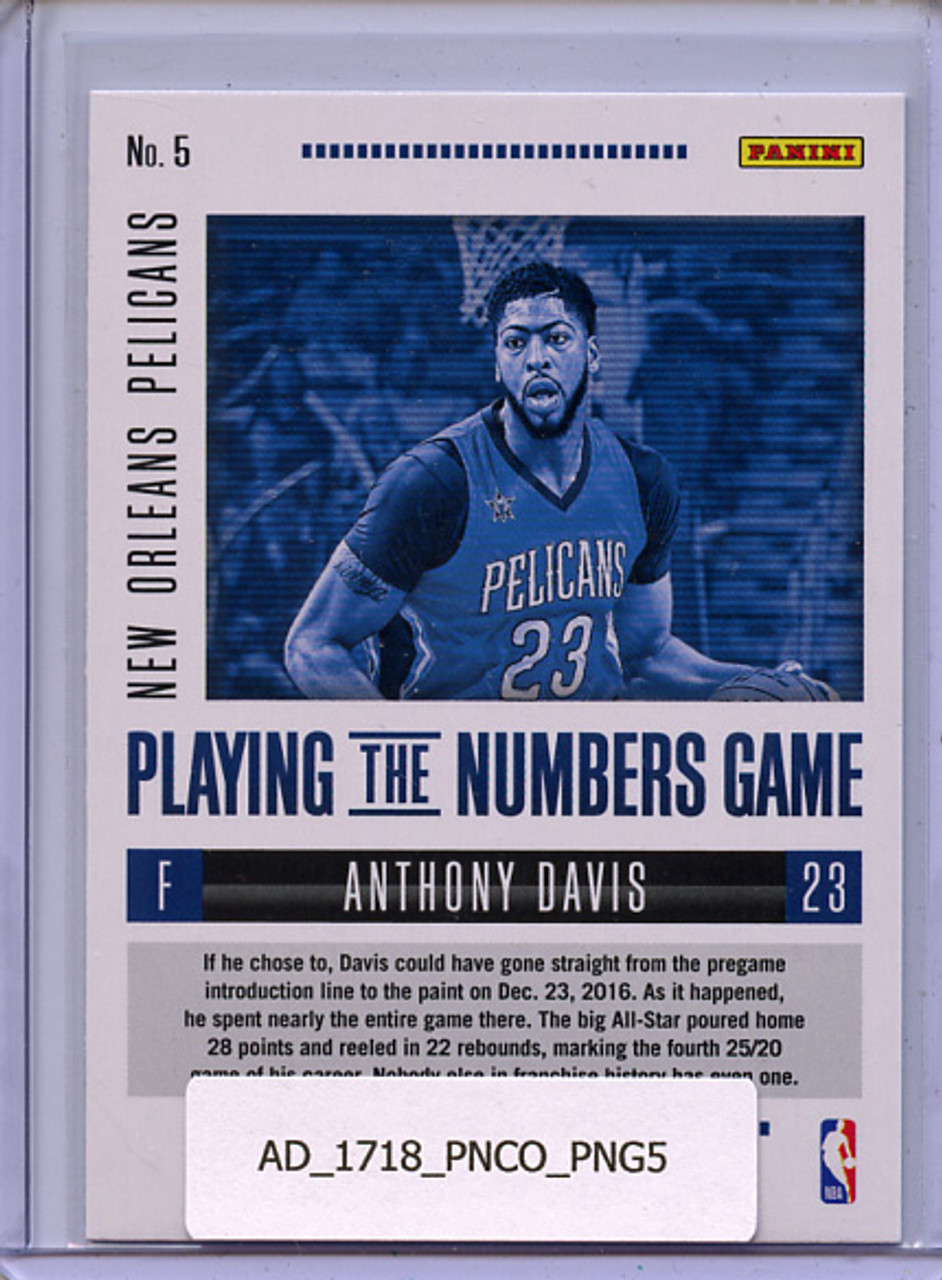 Anthony Davis 2017-18 Contenders, Playing the Numbers Game #5