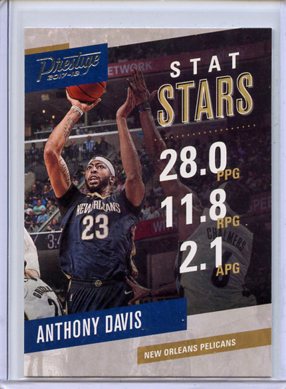 Anthony Davis 2017-18 Prestige, Stat Stars #3