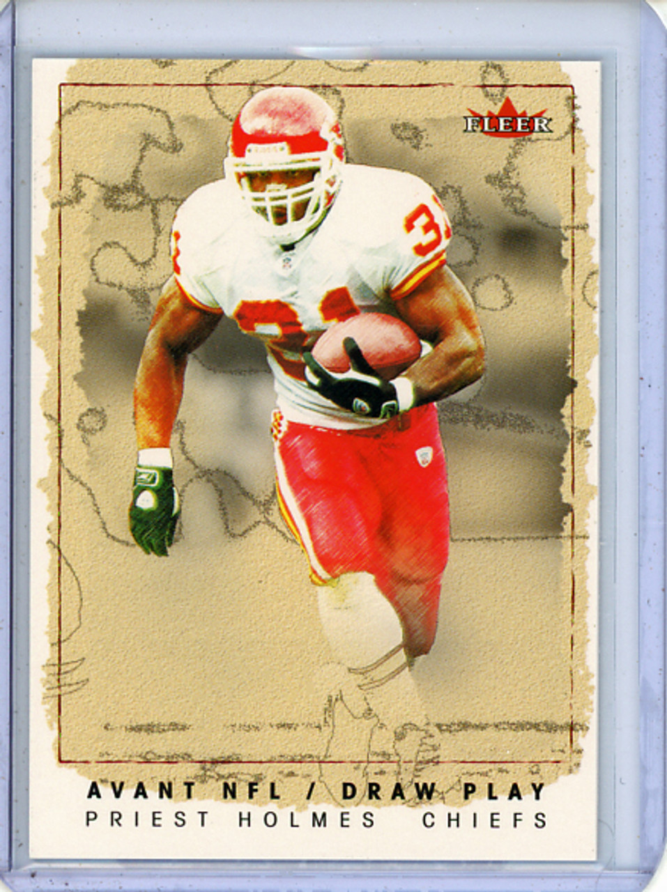 Priest Holmes 2003 Avant, Draw Play #DP-7 (#455/535) (CQ)