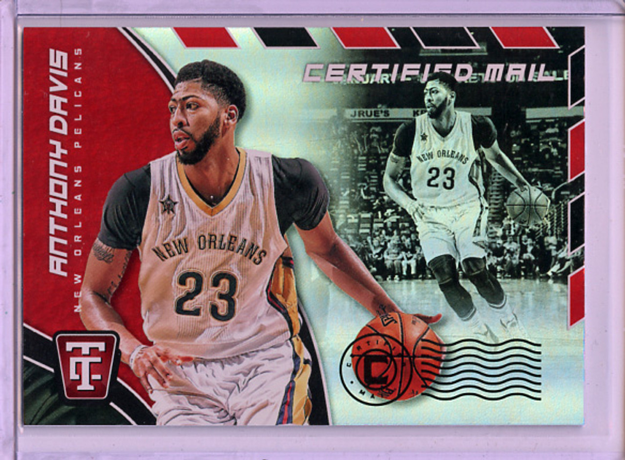 Anthony Davis 2017-18 Totally Certified, Certified Mail #3