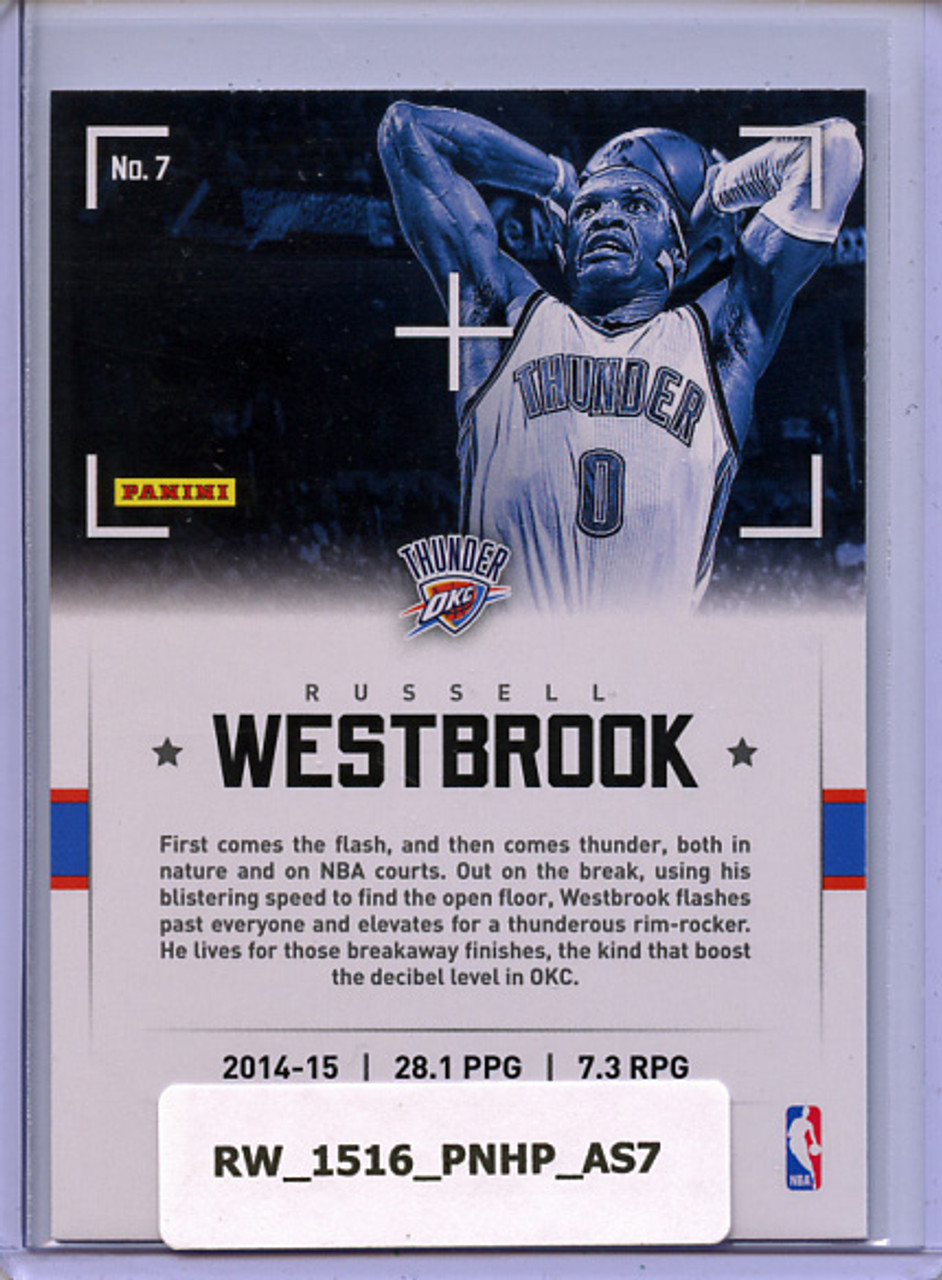 Russell Westbrook 2015-16 Hoops, Action Shots #7