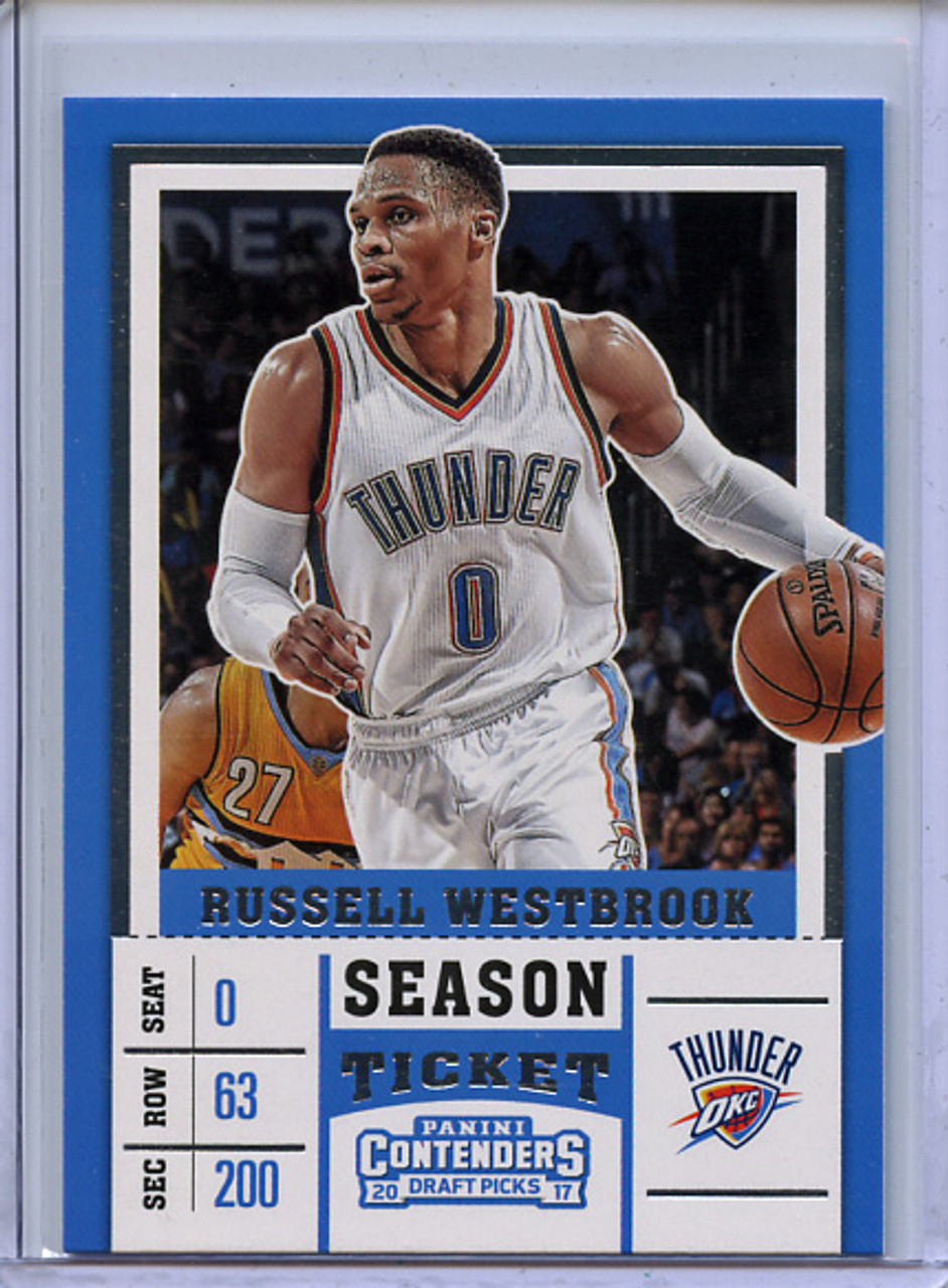 Russell Westbrook 2017-18 Contenders Draft Picks #43B