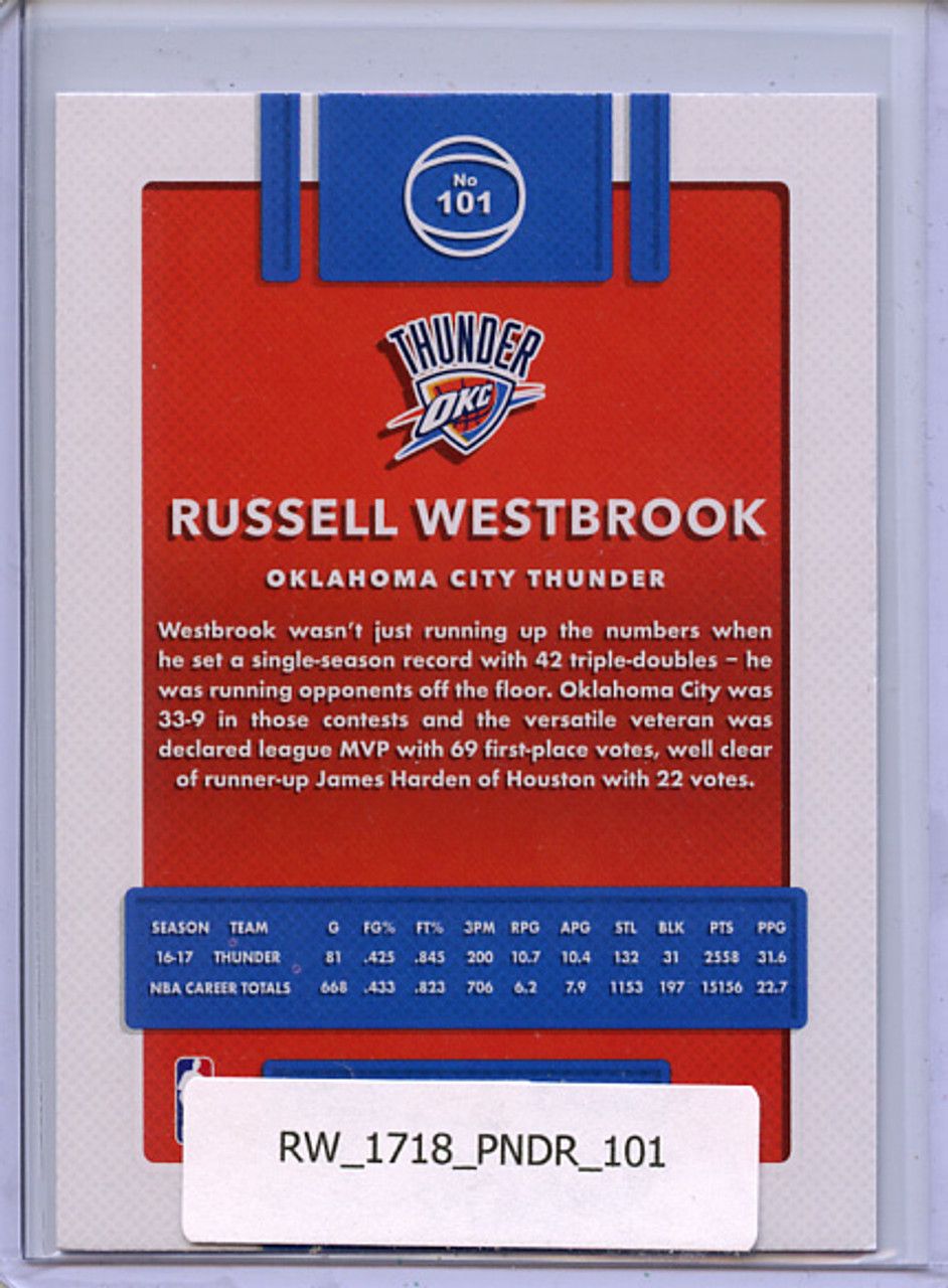 Russell Westbrook 2017-18 Donruss #101