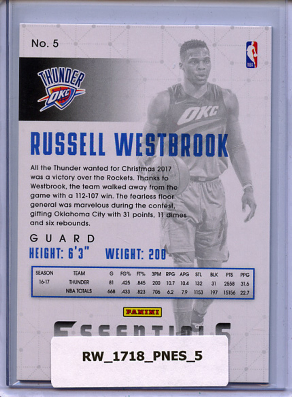 Russell Westbrook 2017-18 Essentials #5