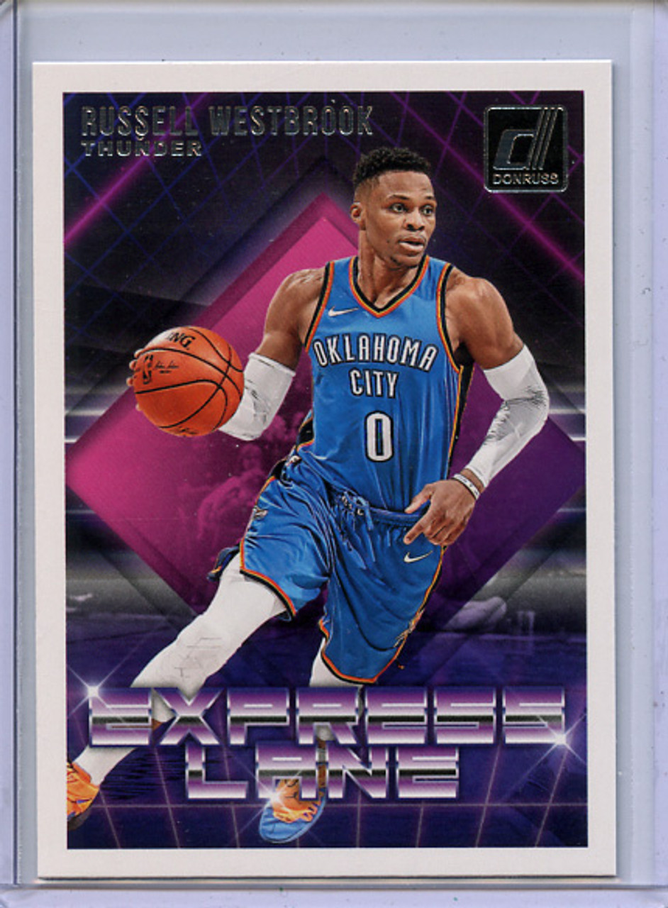 Russell Westbrook 2018-19 Donruss, Express Lane #6