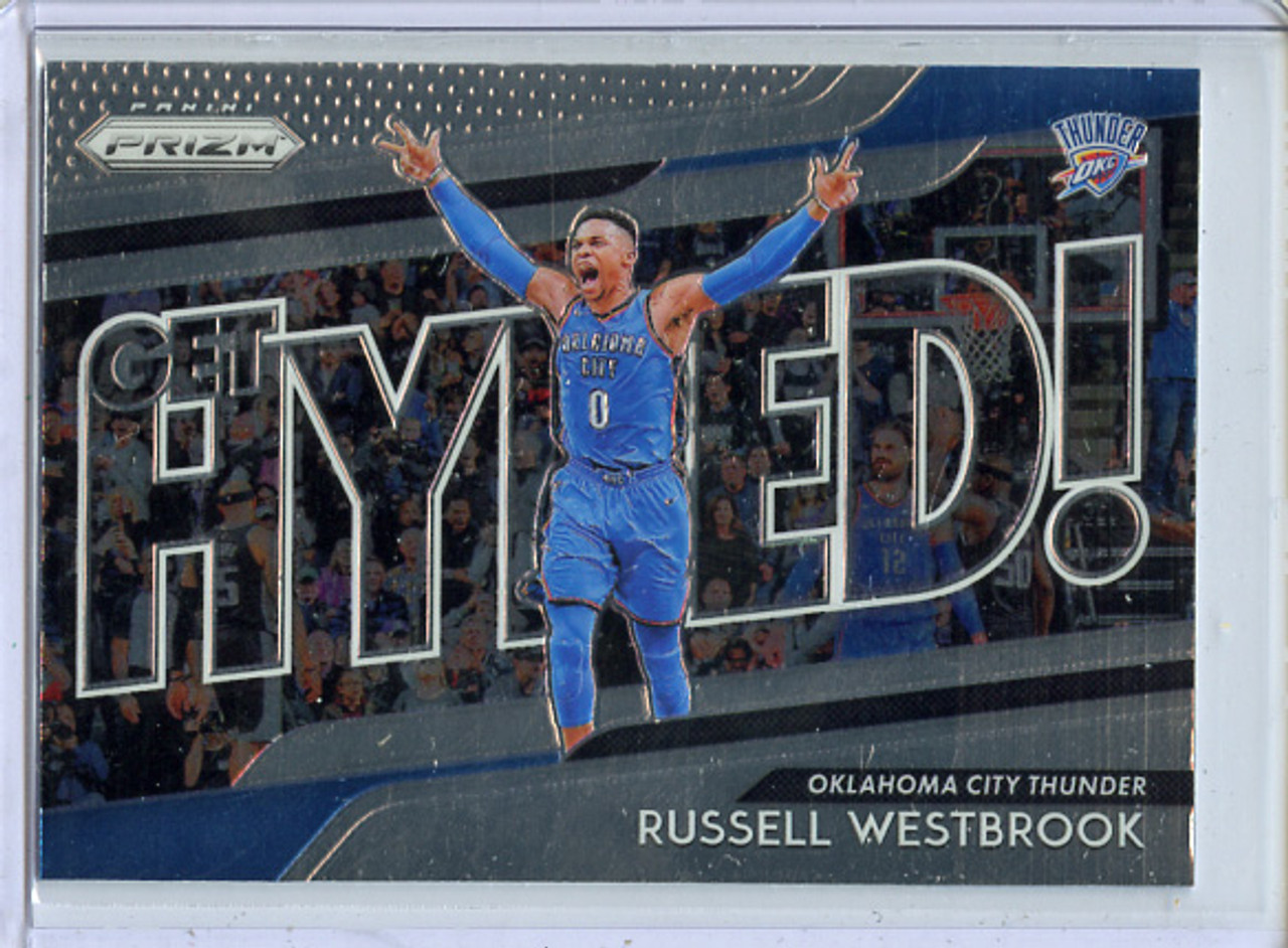 Russell Westbrook 2018-19 Prizm, Get Hyped! #1