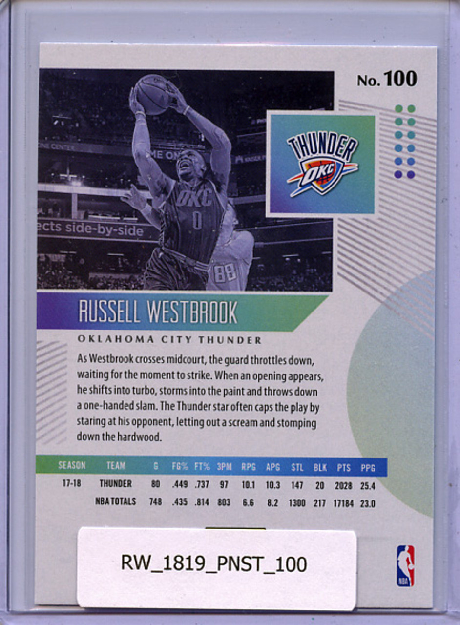 Russell Westbrook 2018-19 Status #100