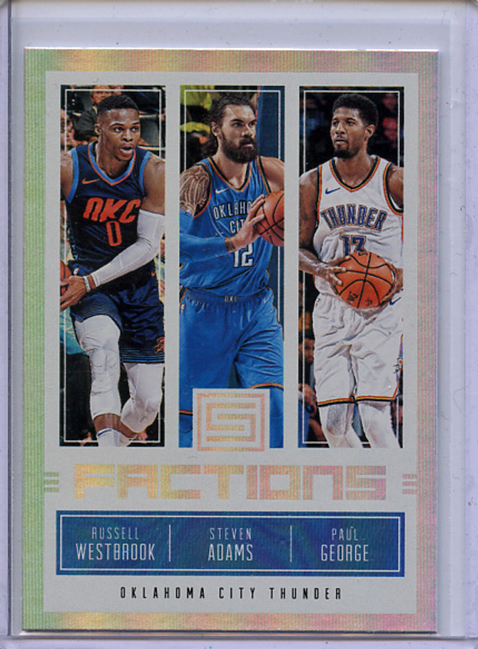 Russell Westbrook, Paul George, Steven Adams 2018-19 Status, Factions #26