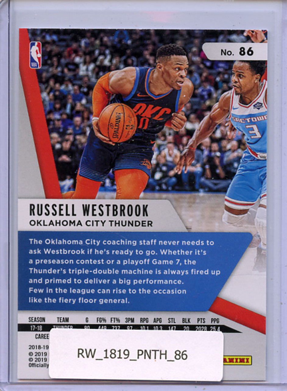 Russell Westbrook 2018-19 Threads #86