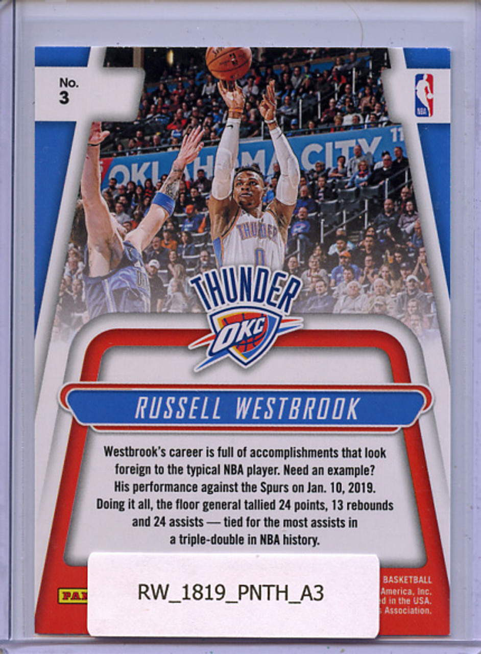 Russell Westbrook 2018-19 Threads, Automatic #3