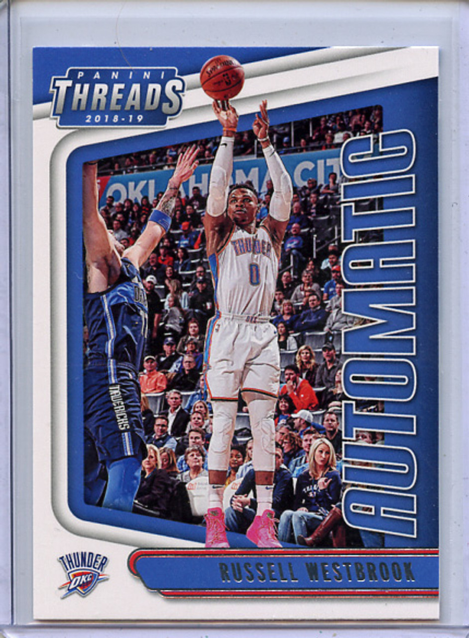 Russell Westbrook 2018-19 Threads, Automatic #3