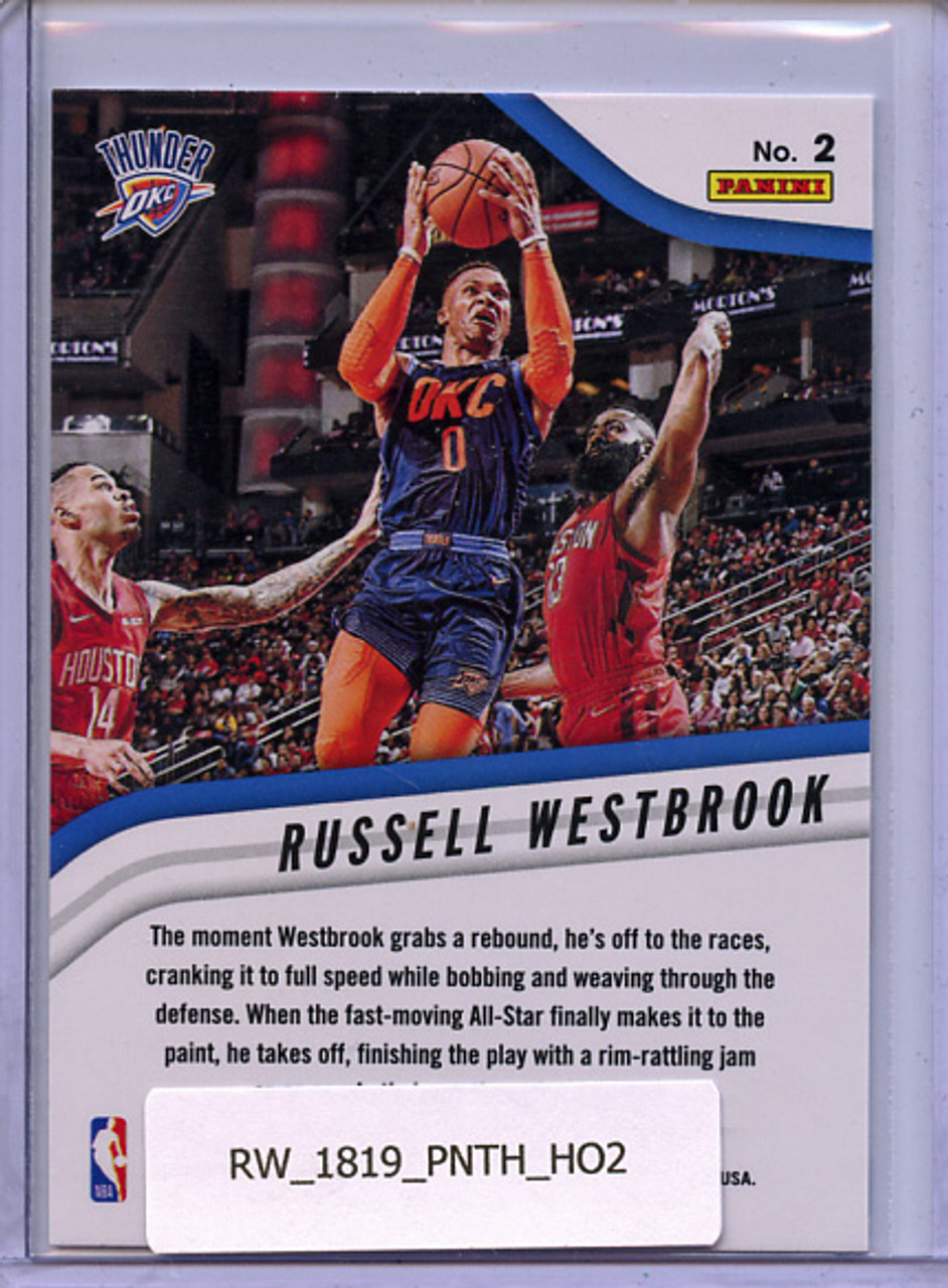 Russell Westbrook 2018-19 Threads, High Octane #2