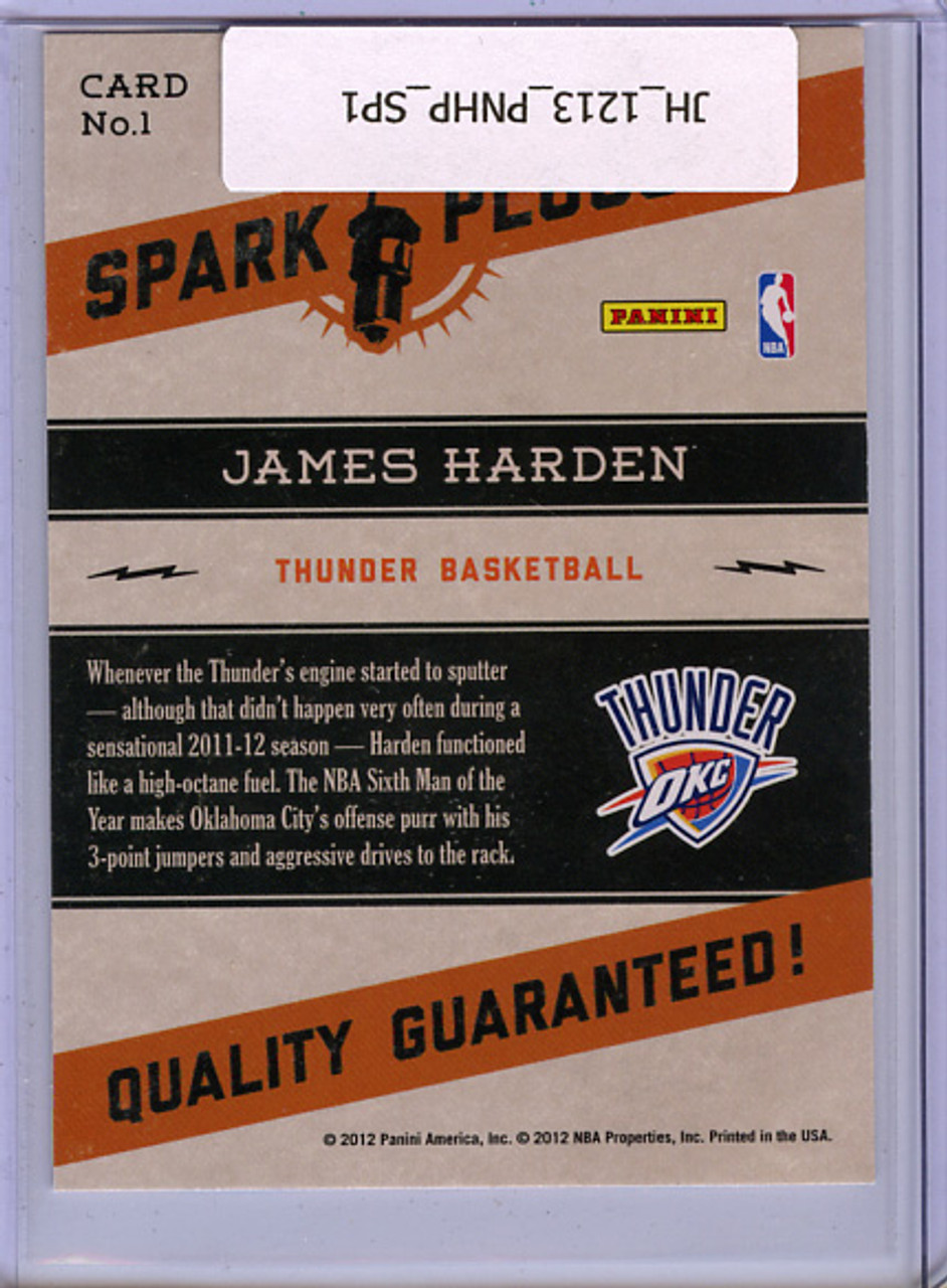 James Harden 2012-13 Hoops, Spark Plugs #1