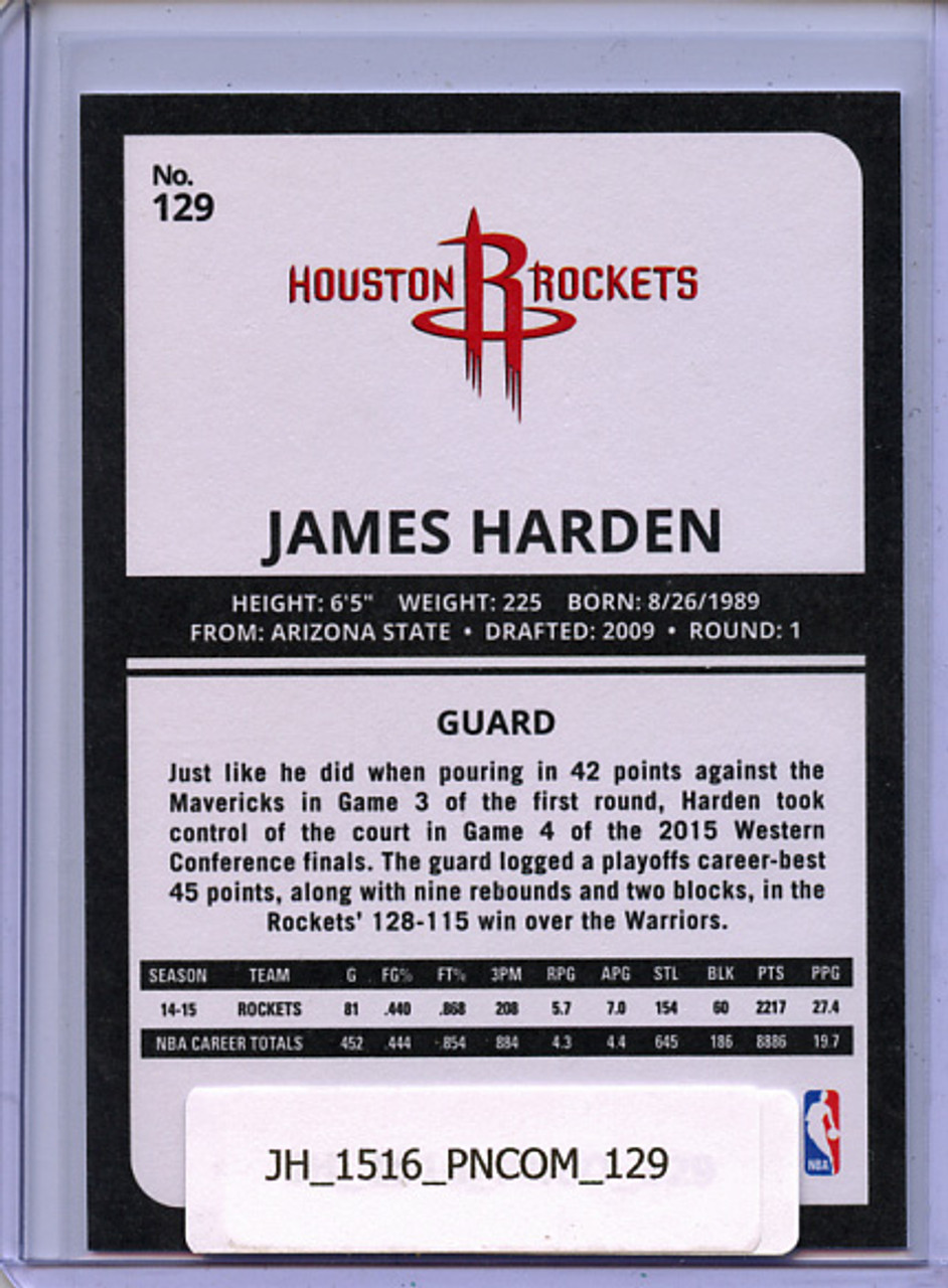 James Harden 2015-16 Complete #129