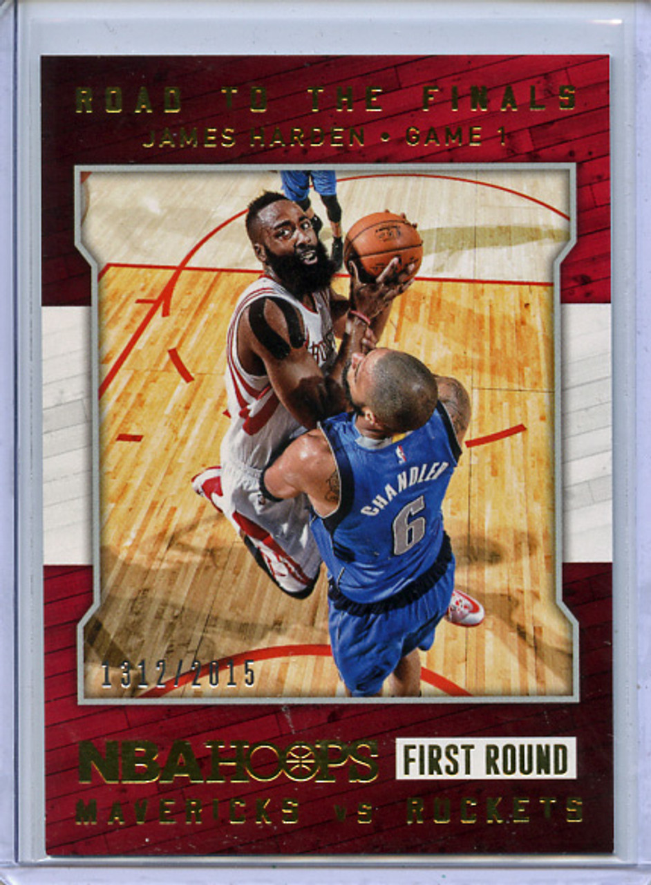 James Harden 2015-16 Hoops, Road to the Finals #4 First Round (#1312/2015)