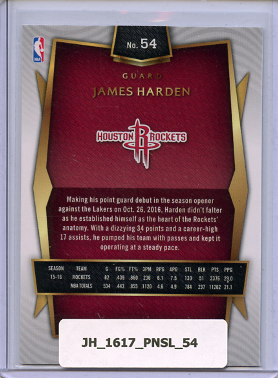 James Harden 2016-17 Select #54