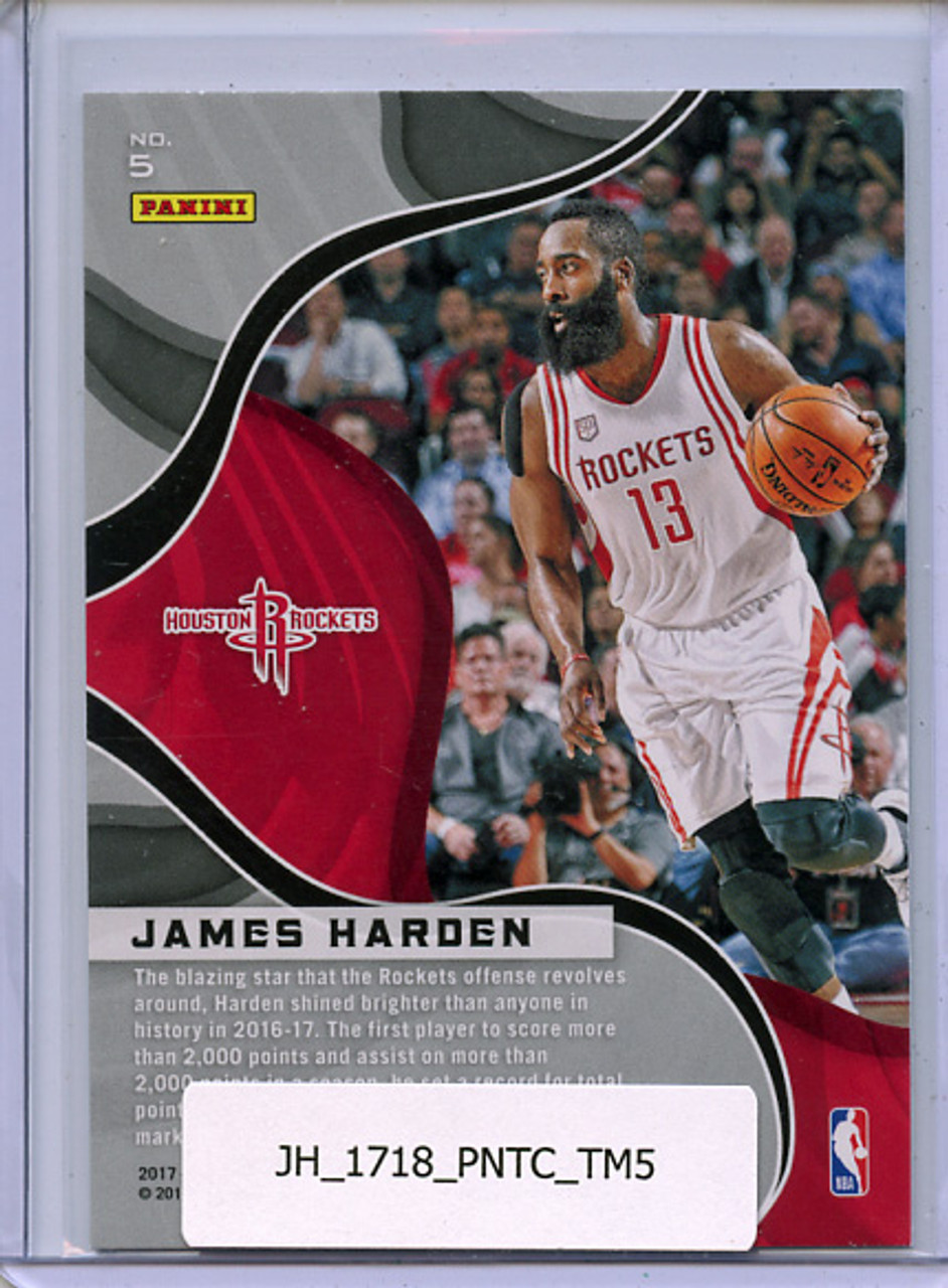 James Harden 2017-18 Totally Certified, The Mighty #5