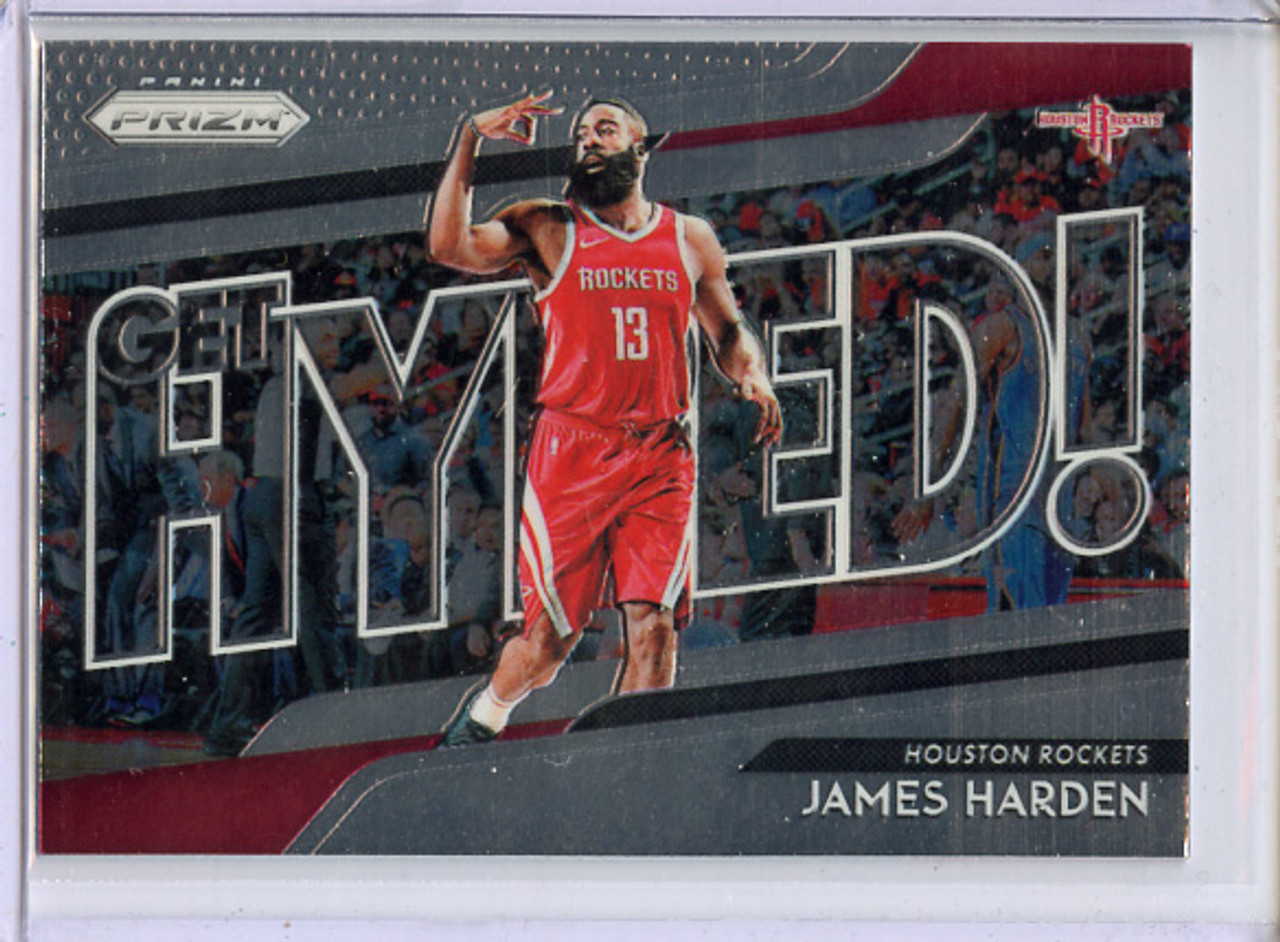 James Harden 2018-19 Prizm, Get Hyped! #7