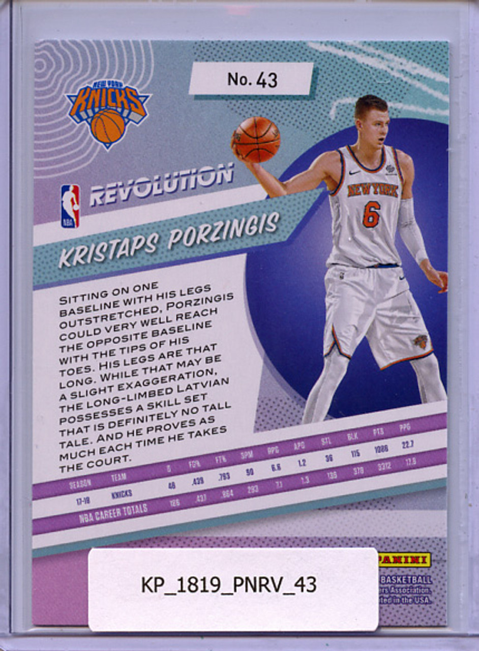 Kristaps Porzingis 2018-19 Revolution #43