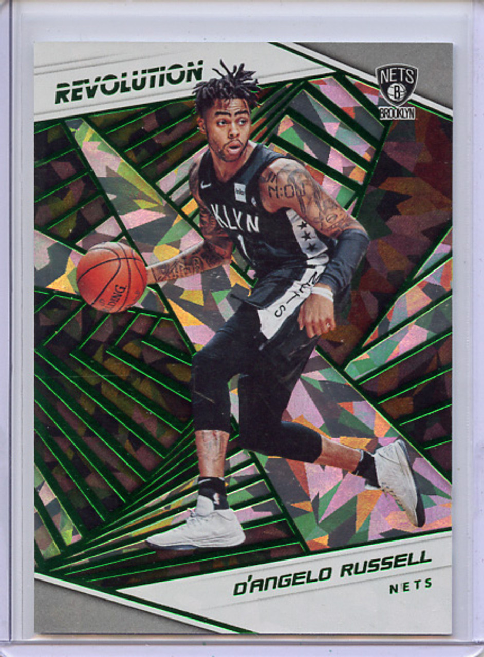 D'Angelo Russell 2018-19 Revolution #72 Chinese New Year Emerald (#46/88)