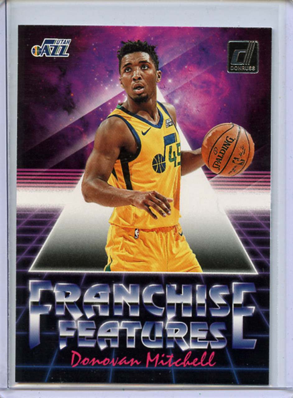 Donovan Mitchell 2018-19 Donruss, Franchise Features #29