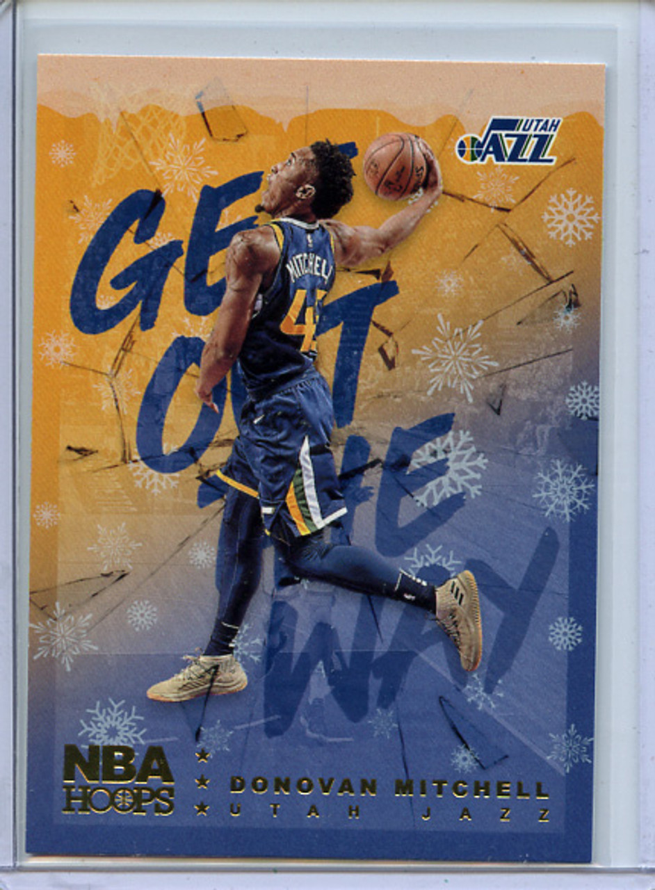 Donovan Mitchell 2018-19 Hoops, Get Out the Way #GOW-8 Winter