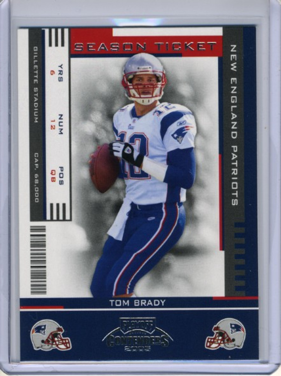 Tom Brady 2005 Playoff Contenders #59