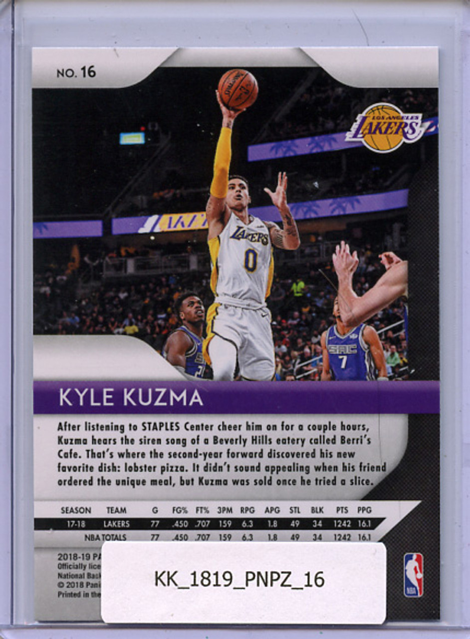 Kyle Kuzma 2018-19 Prizm #16
