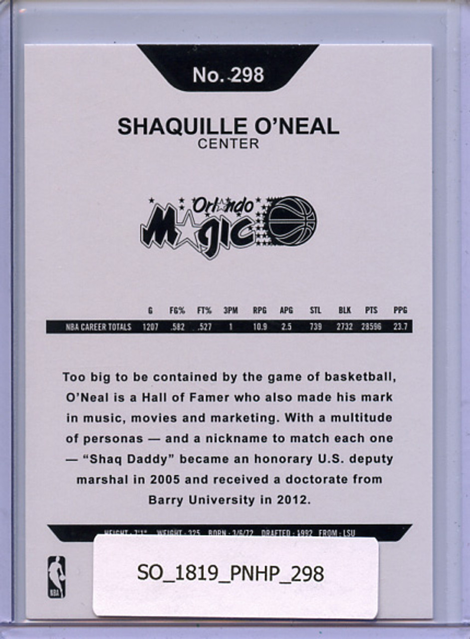 Shaquille O'Neal 2018-19 Hoops #298 Hoops Tribute