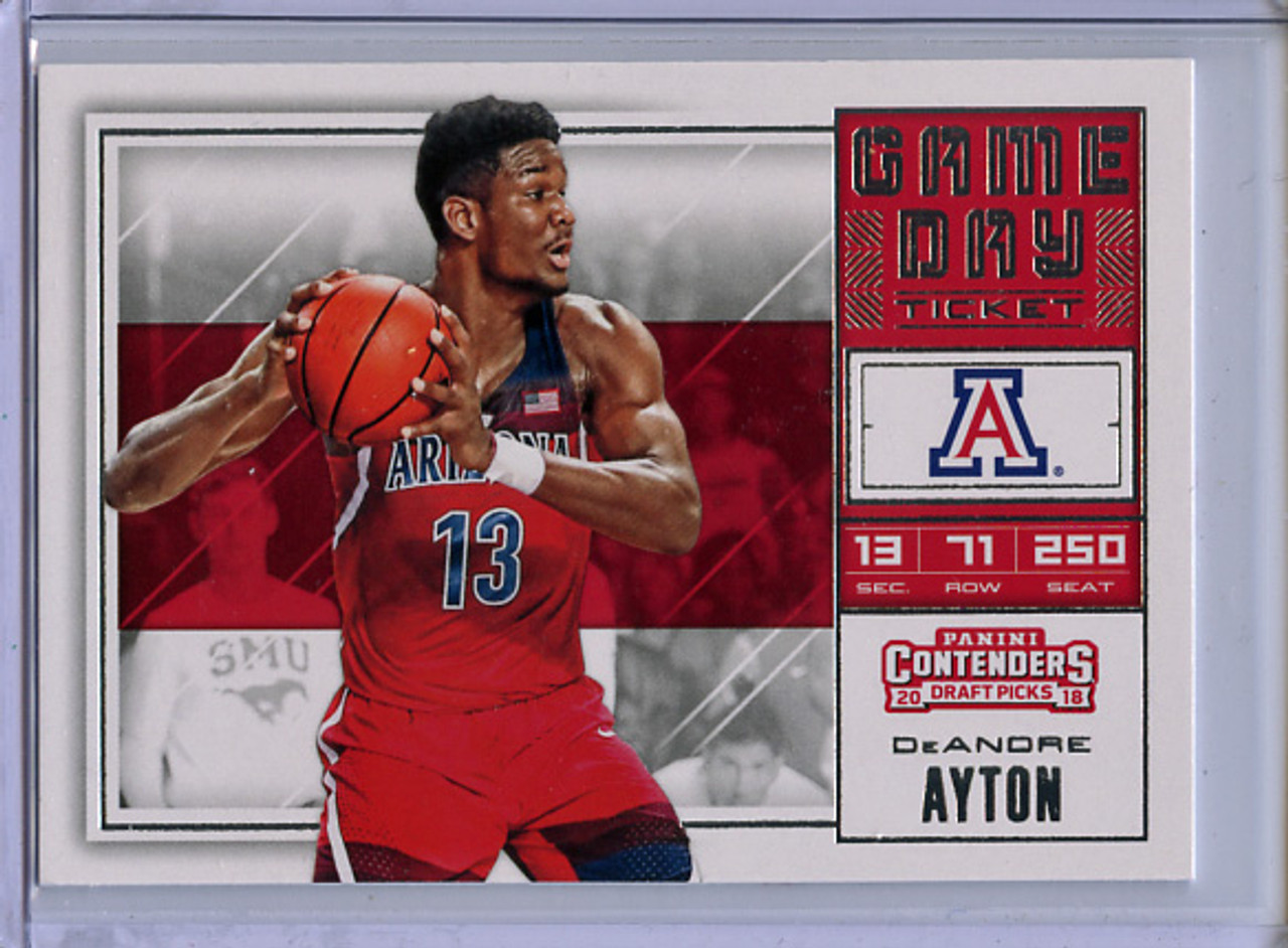 Deandre Ayton 2018-19 Contenders Draft Picks, Game Day Tickets #1
