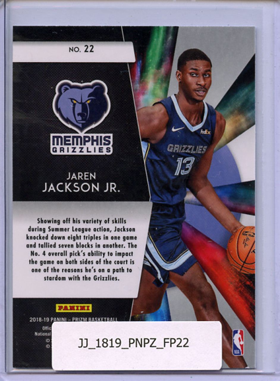 Jaren Jackson Jr. 2018-19 Prizm, Freshman Phenoms #22