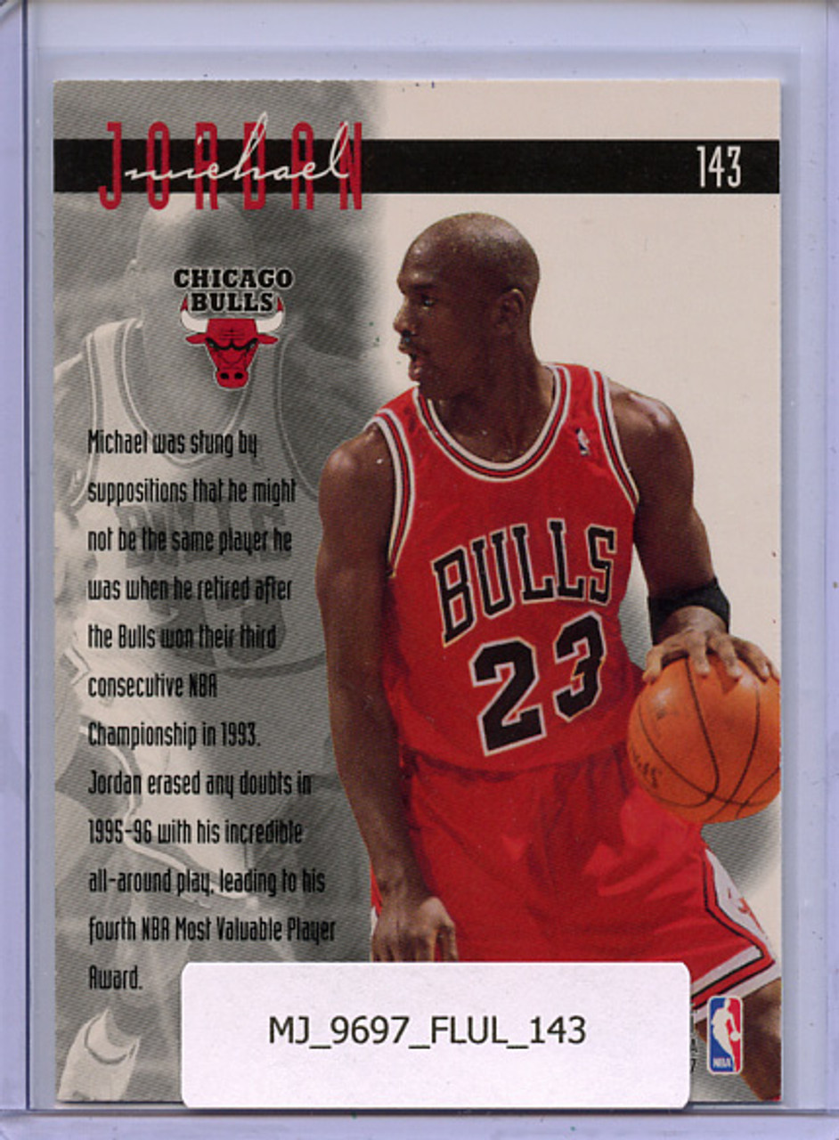 Michael Jordan 1996-97 Ultra #143 Ultra Edition