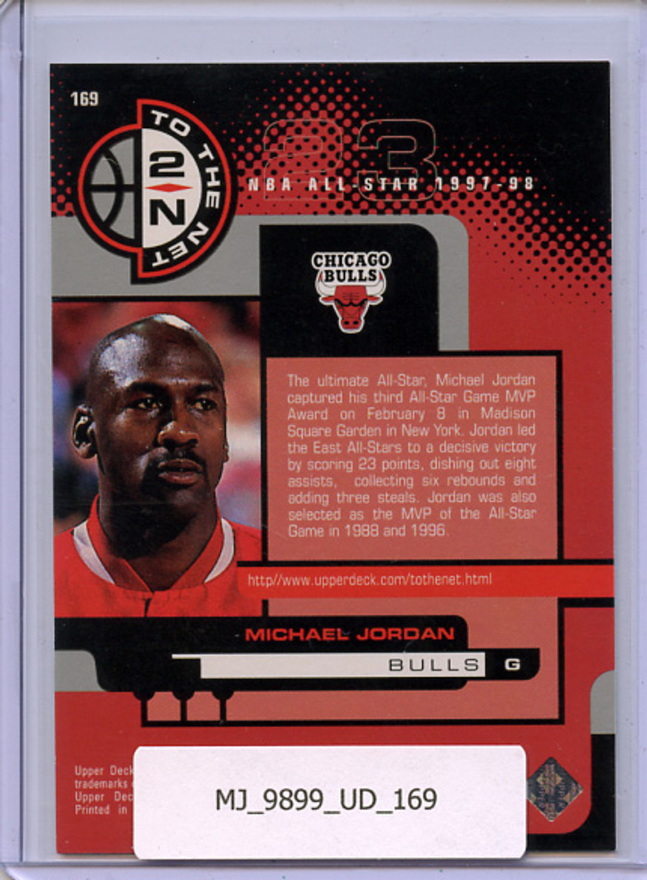 Michael Jordan 1998-99 Upper Deck #169 To the Net