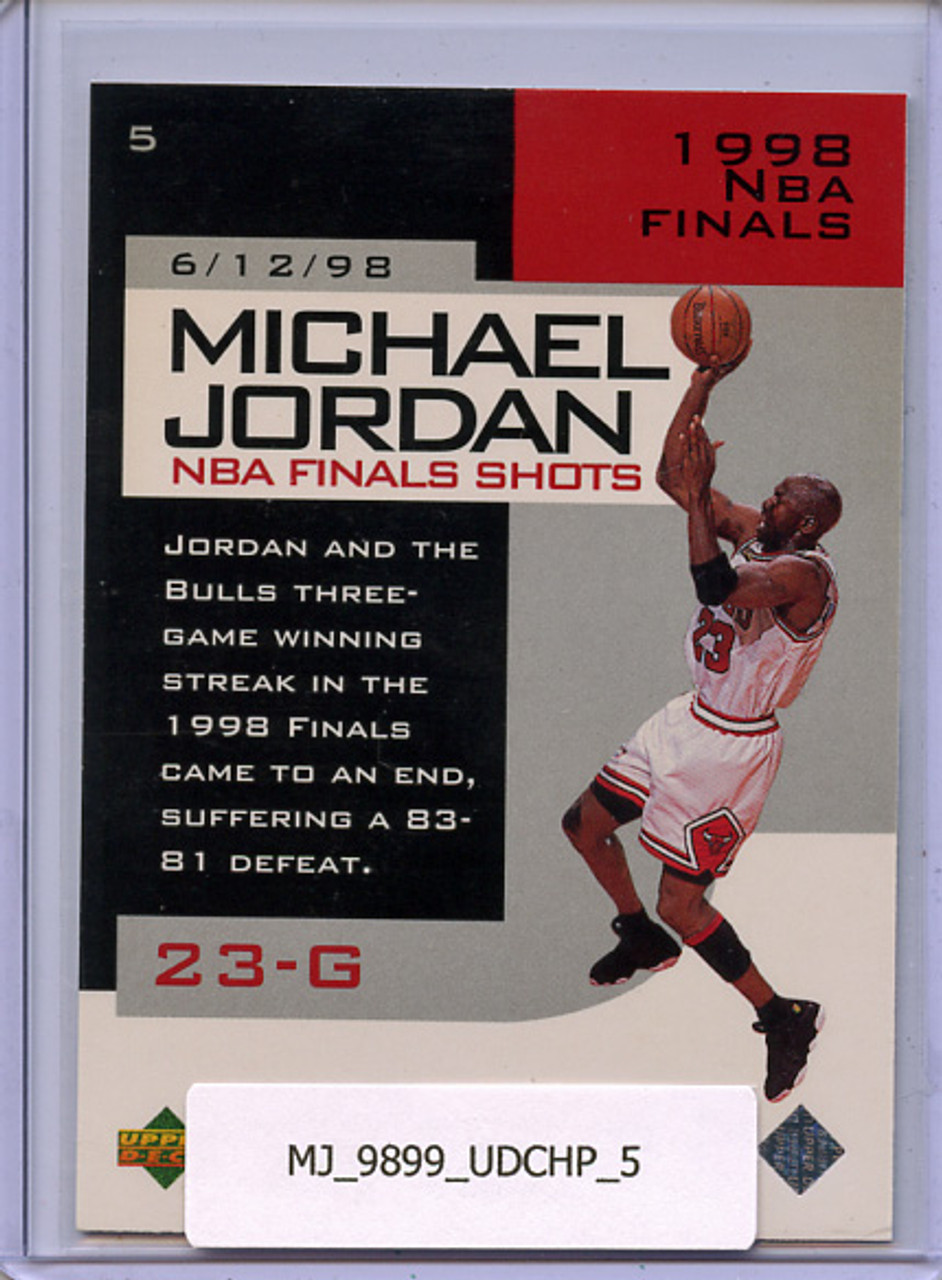 Michael Jordan 1998-99 UD Choice Preview #5