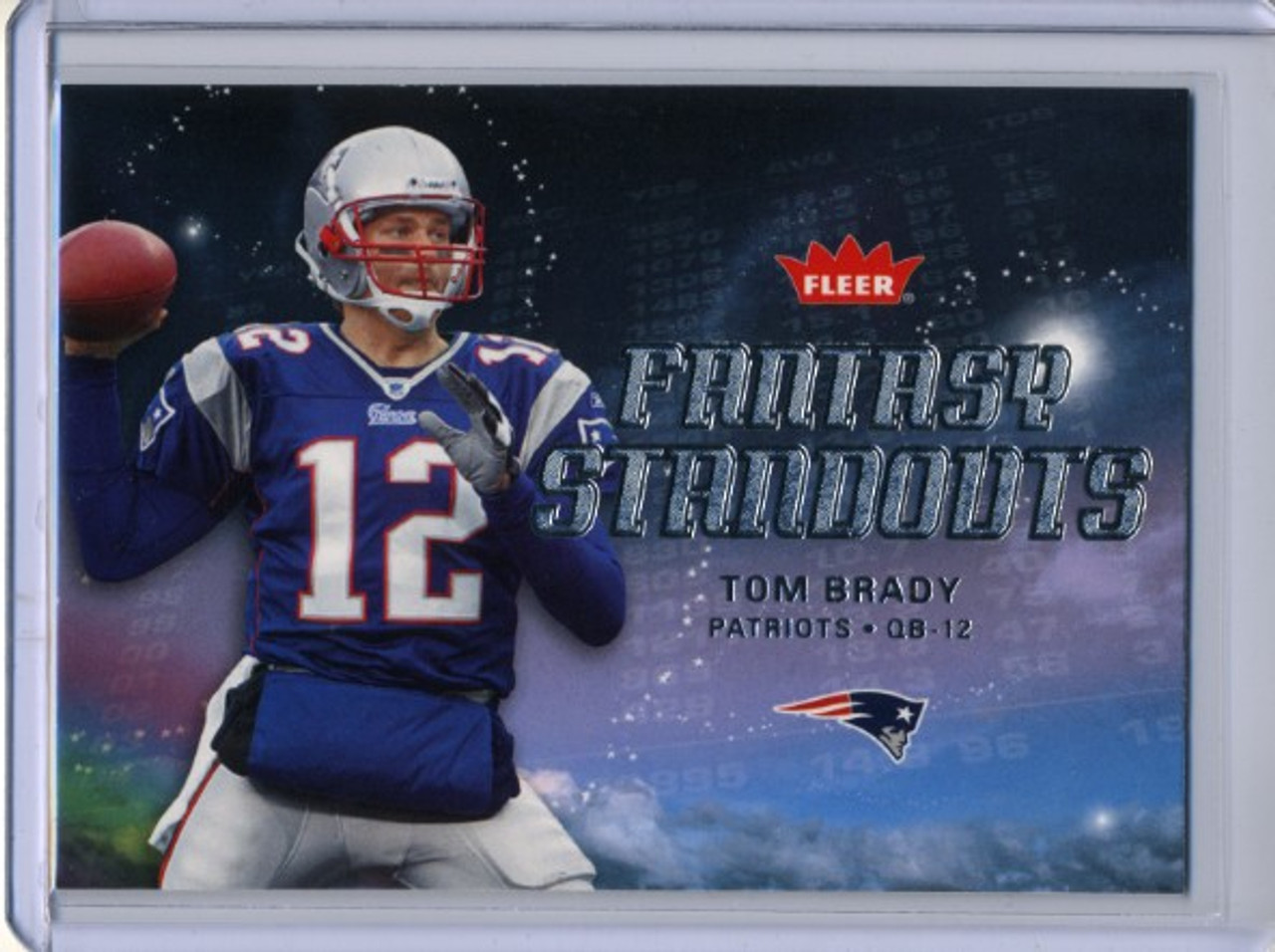 Tom Brady 2006 Fleer, Fantasy Standouts #FS-BR