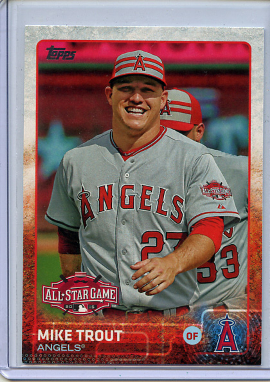 Mike Trout 2015 Topps Update #US364 All-Star
