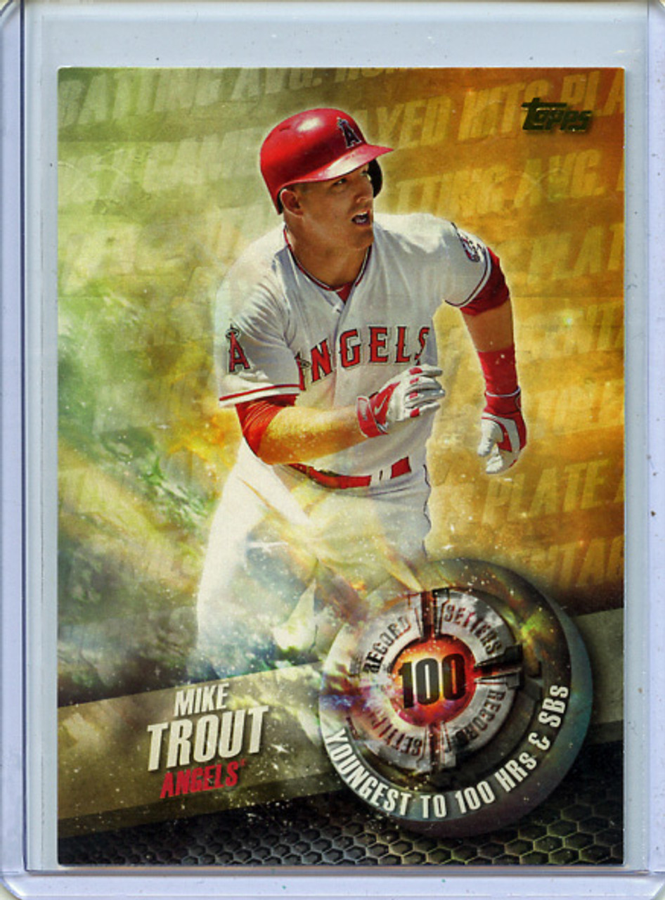 Mike Trout 2016 Topps, Record Setters #RS-1