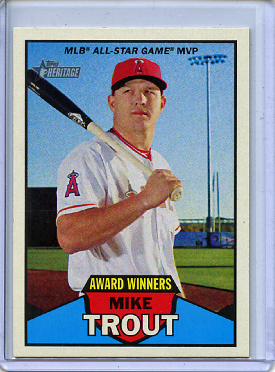 Mike Trout 2016 Heritage, Award Winners #AW-10