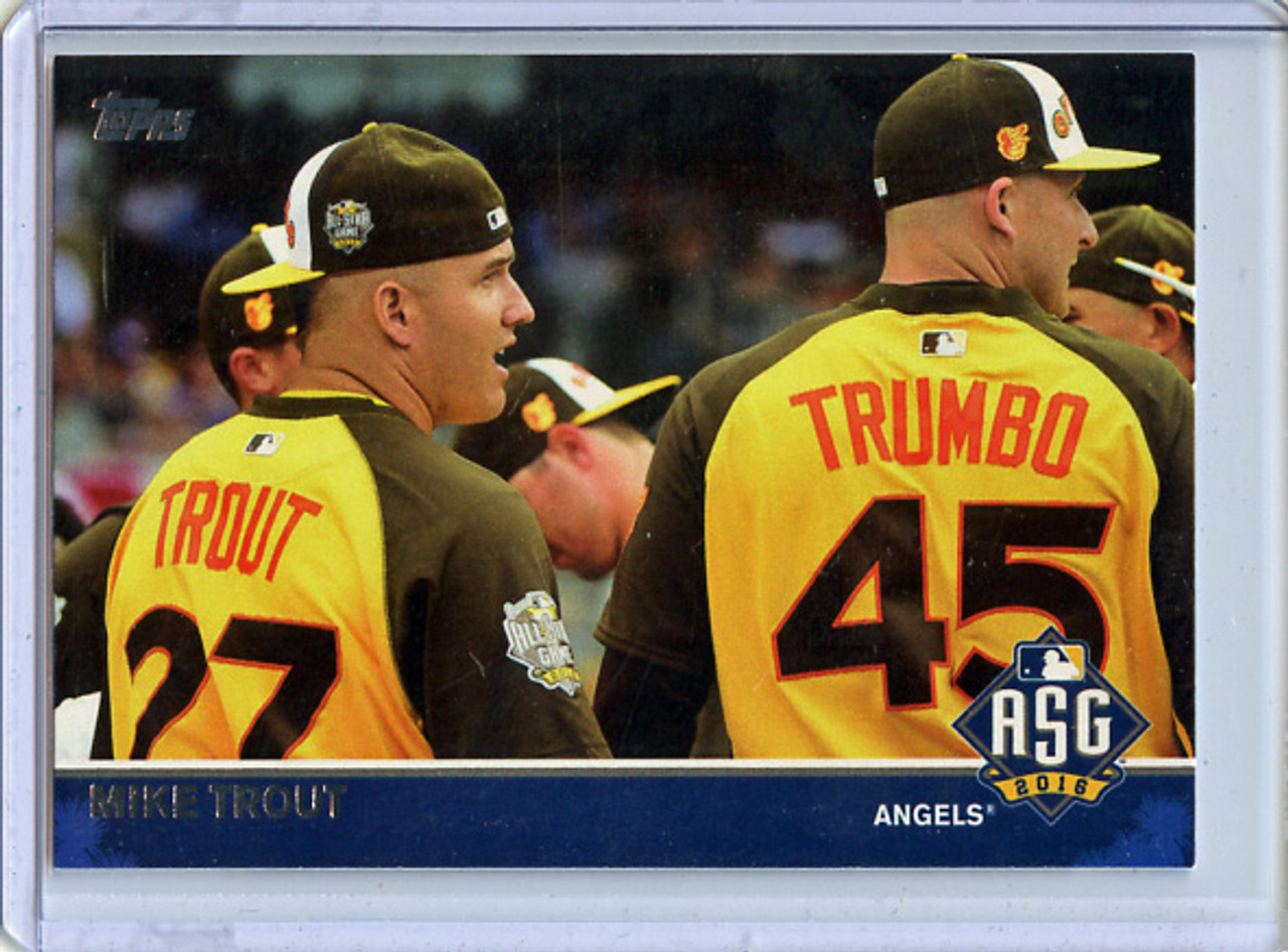 Mike Trout 2016 Topps Update, All-Star Game Access #MLB-8