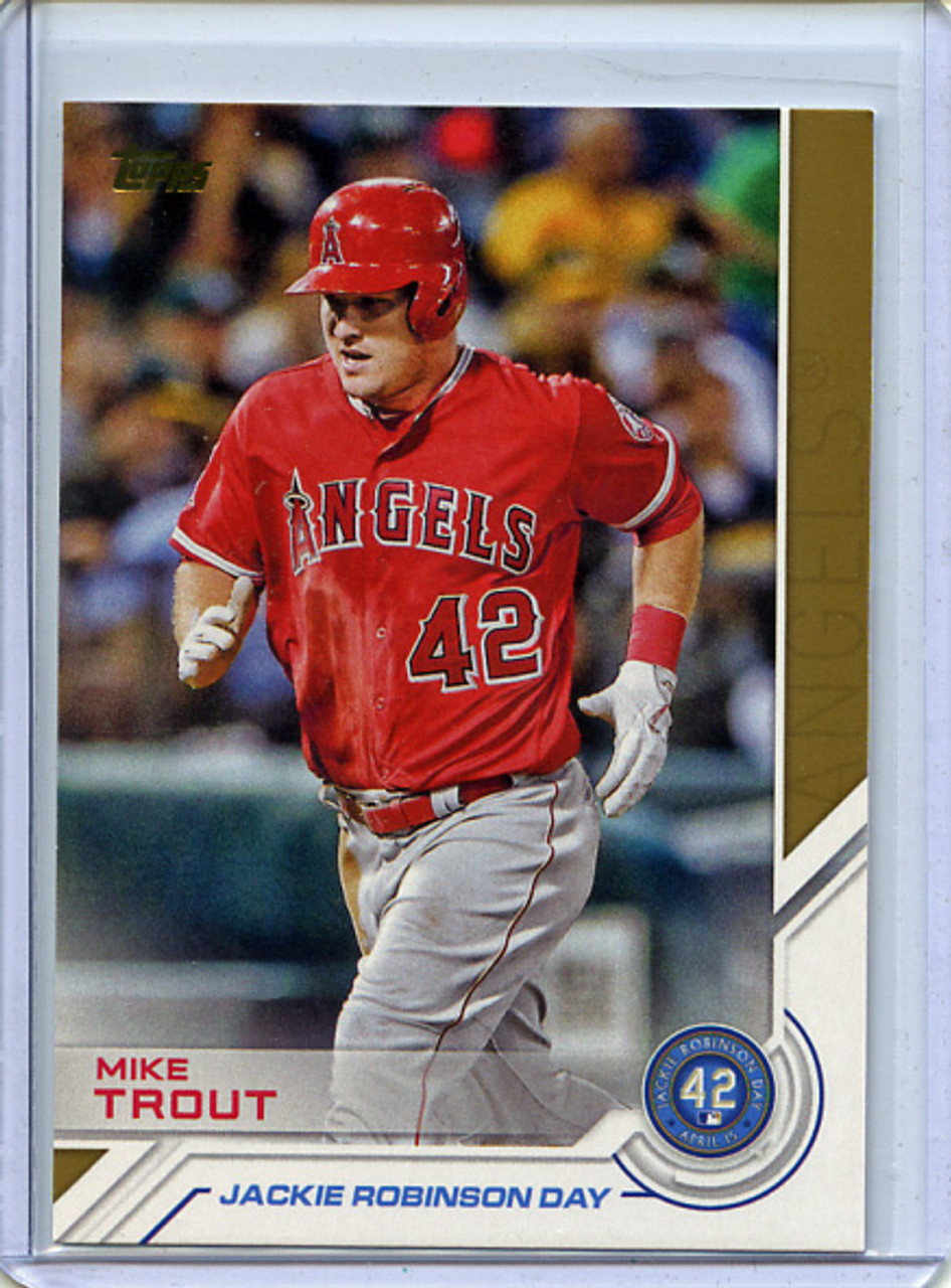 Mike Trout 2017 Topps, Jackie Robinson Day #JRD-15