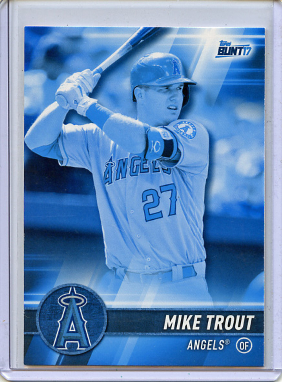 Mike Trout 2017 Bunt #2 Blue