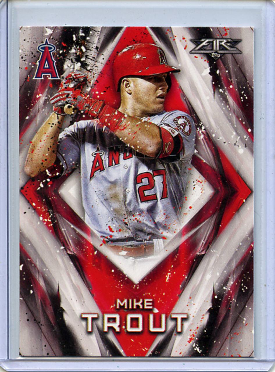 Mike Trout 2017 Fire #50