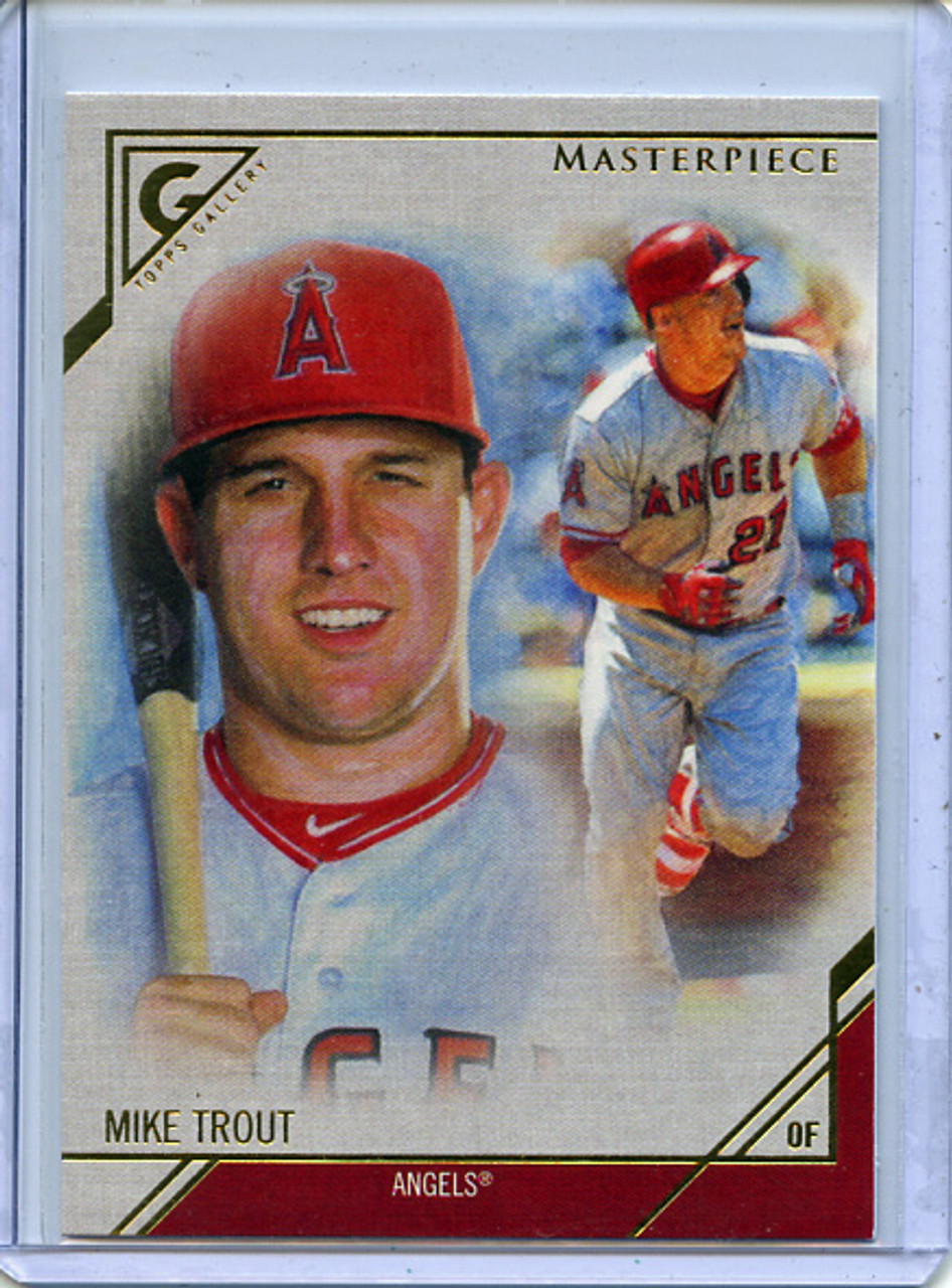 Mike Trout 2017 Gallery, Masterpieces #MP-20