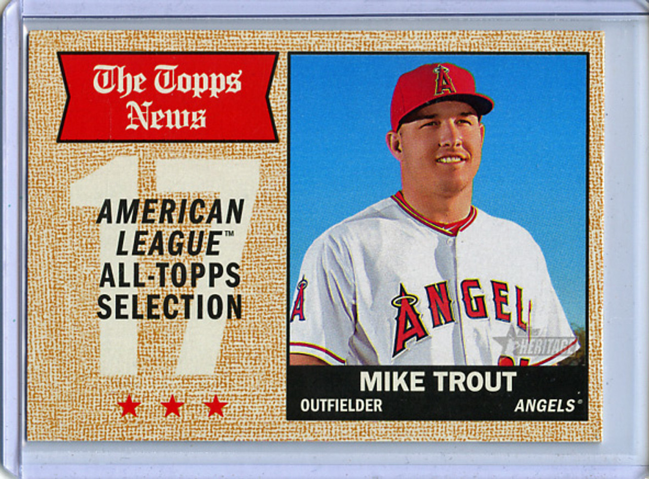 Mike Trout 2017 Heritage #363