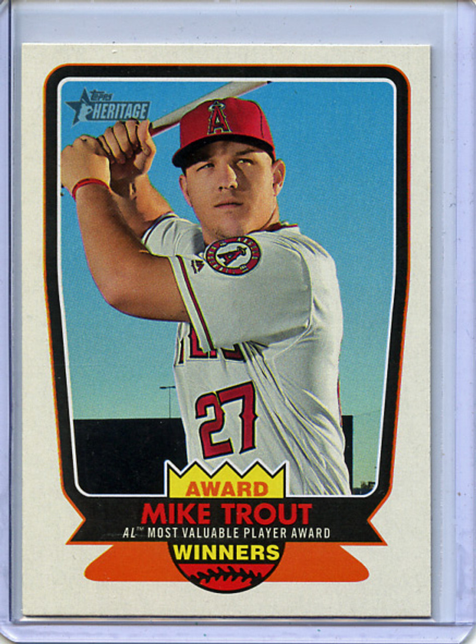 Mike Trout 2017 Heritage, Award Winners #AW-6