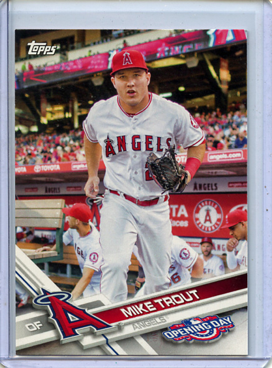 Mike Trout 2017 Opening Day #75A
